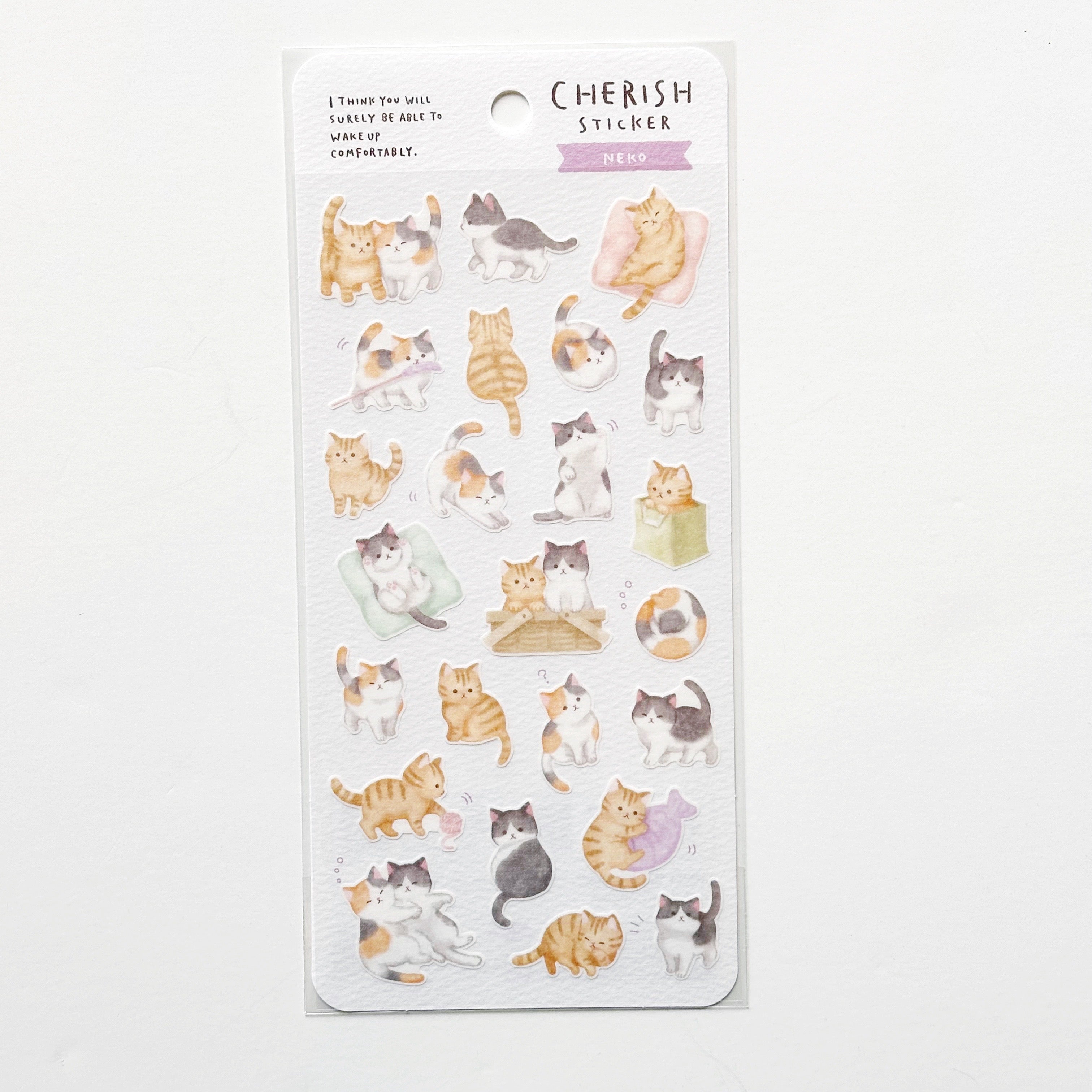 Cherish Kitty Sticker Sheet