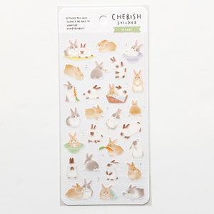 Cherish Bunny Sticker Sheet