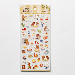 Bears Little Kitchen Sticker Sheet