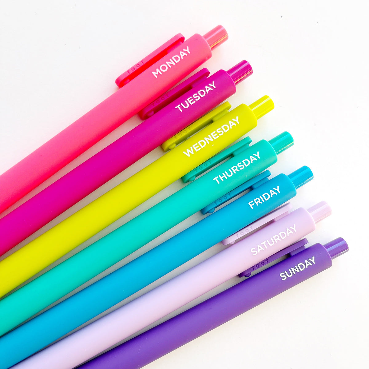 Colored weekday pens – CALLISTA'S CRAFTY CREATIONS