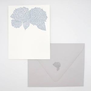 Hydrangea Flat Card Set