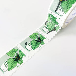 Plant Peekaboo Stamp Washi Tape