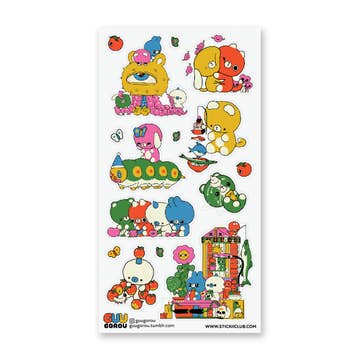 Tiny Friend Adventures 2 Sticker Sheet