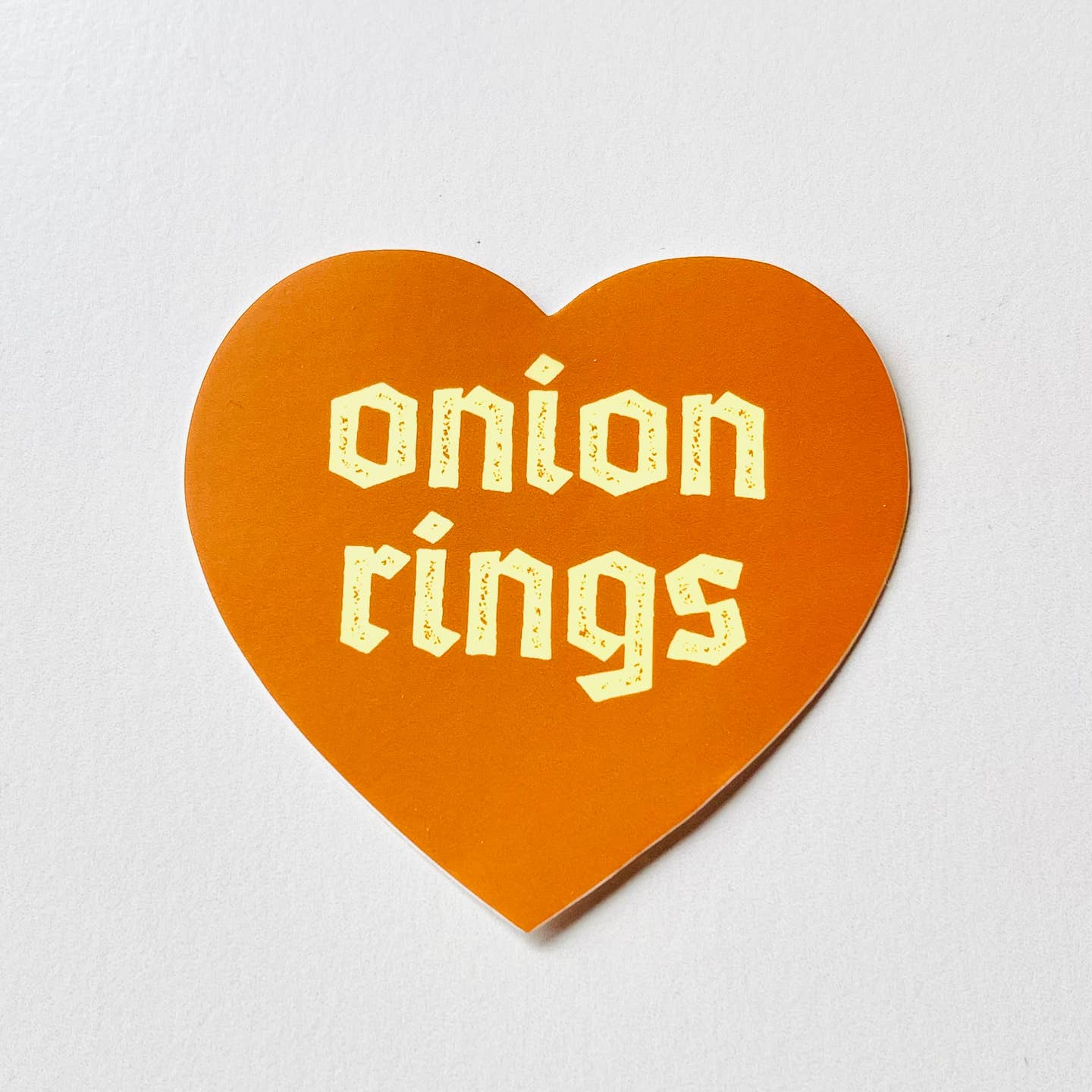 Onion Rings Love Sticker