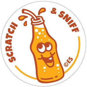 Orange Soda Scratch & Sniff Sticker Sheet