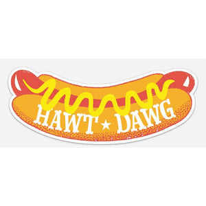 Hawt Dog XL Sticker