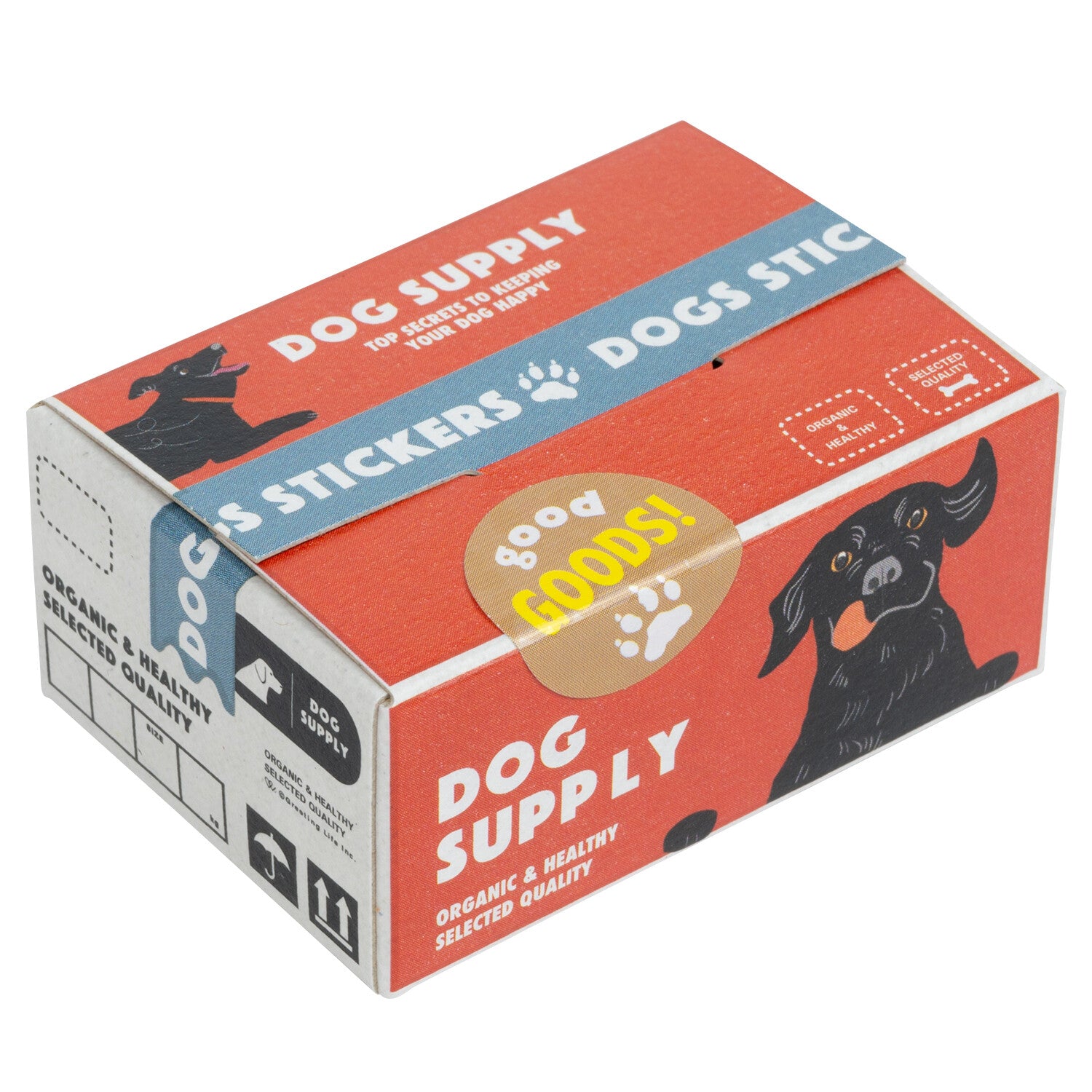 Dog Supply Box Sticker Flakes