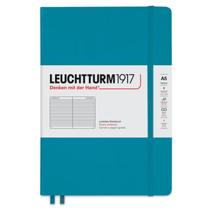 Leuchtturm A5 Hardcover Journal Ruled