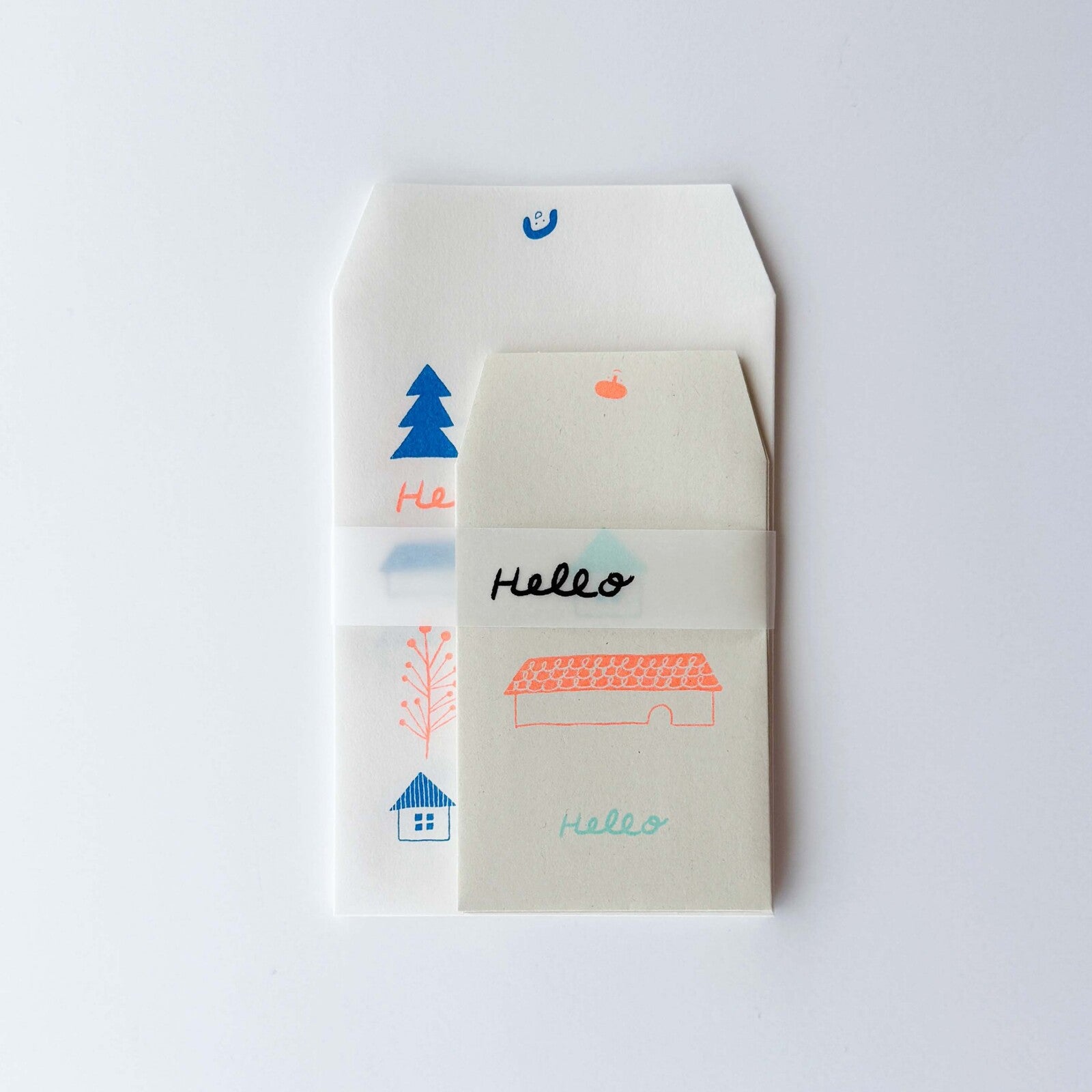 Salvia × Mizushima Hello Envelope Set – Calliope Paperie