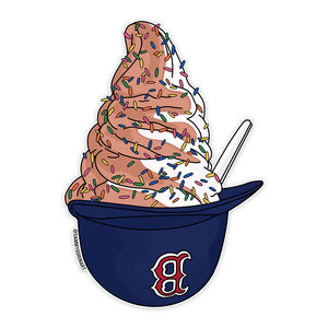 Boston Ice Cream Sticker