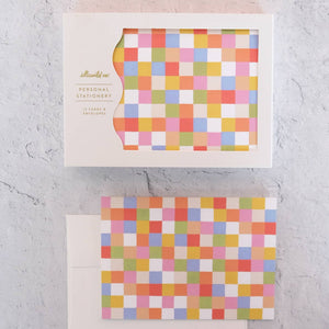 Mini Rainbow Checks Boxed Set