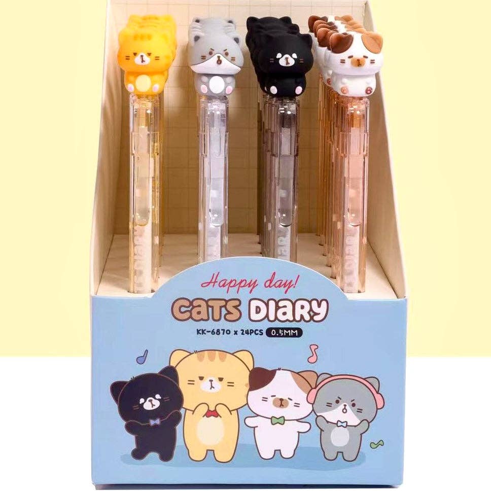 Kitty Erasable Gel Ink Pen