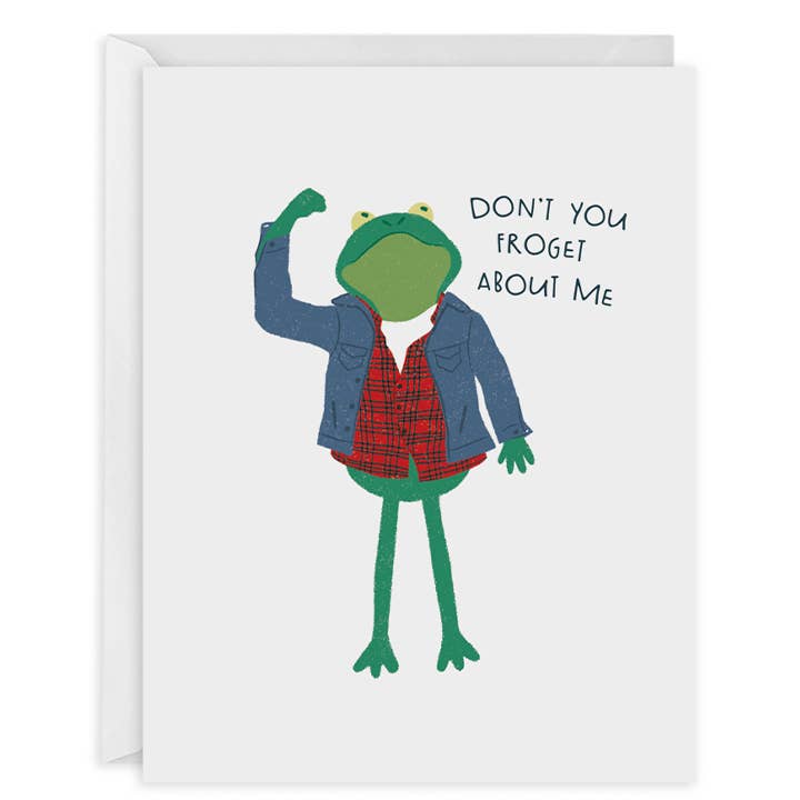 Don't Froget About Me Card