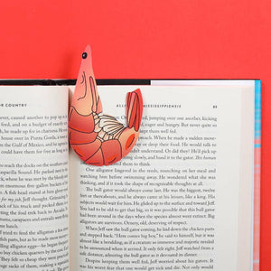 Die-Cut Shrimp Bookmark