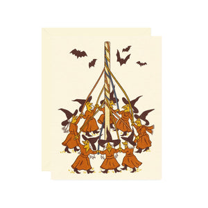 Witch's Party Card