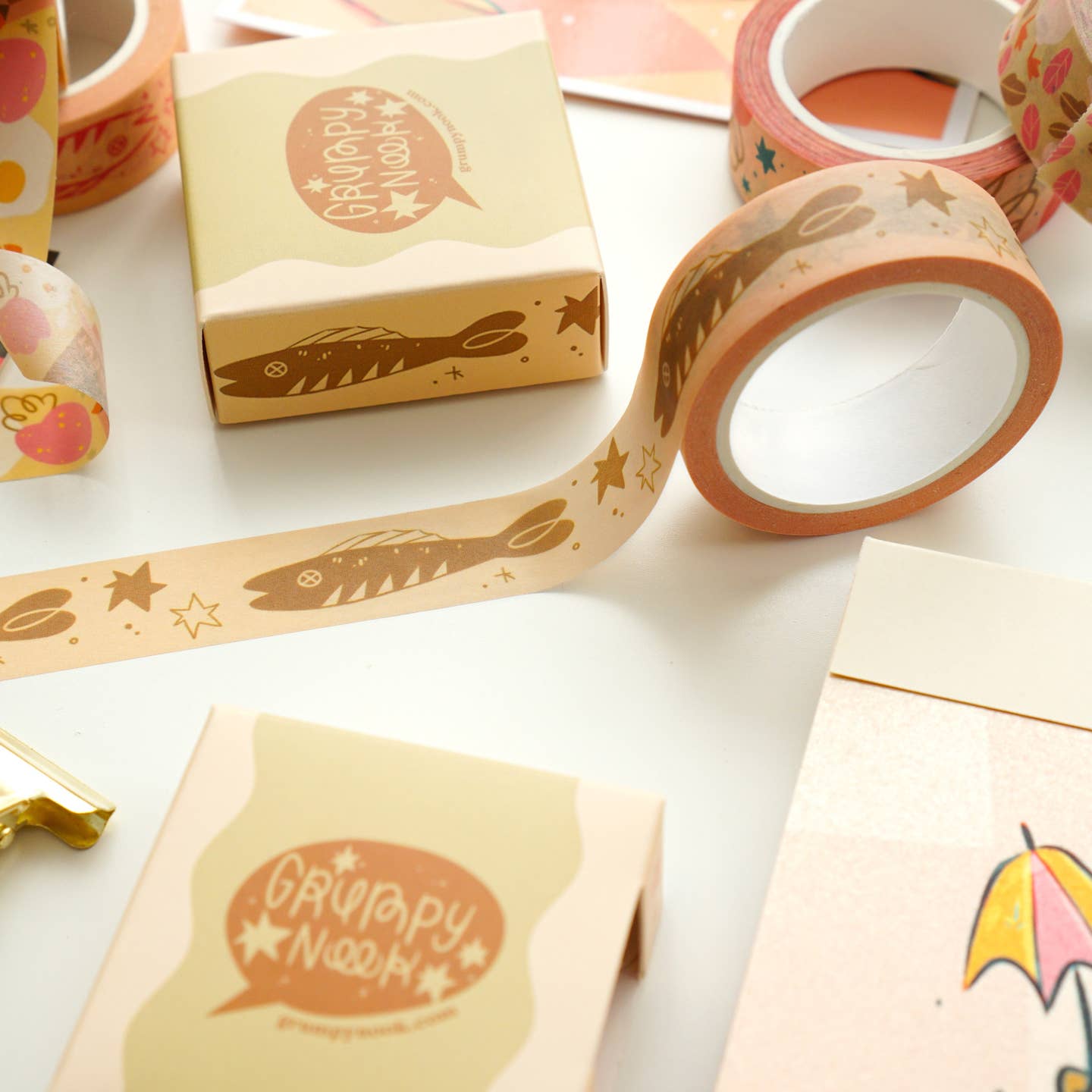 Fish Washi Tape - 2 Colors