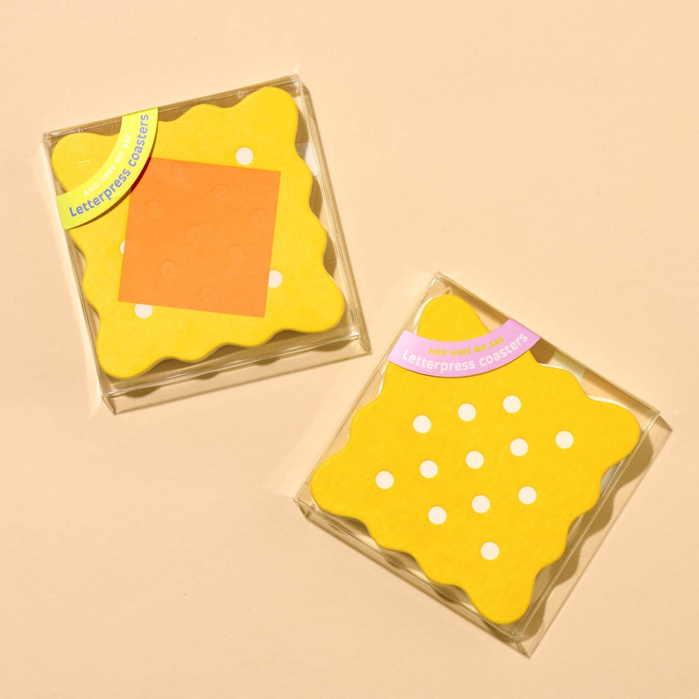 Cheese & Cracker Coasters