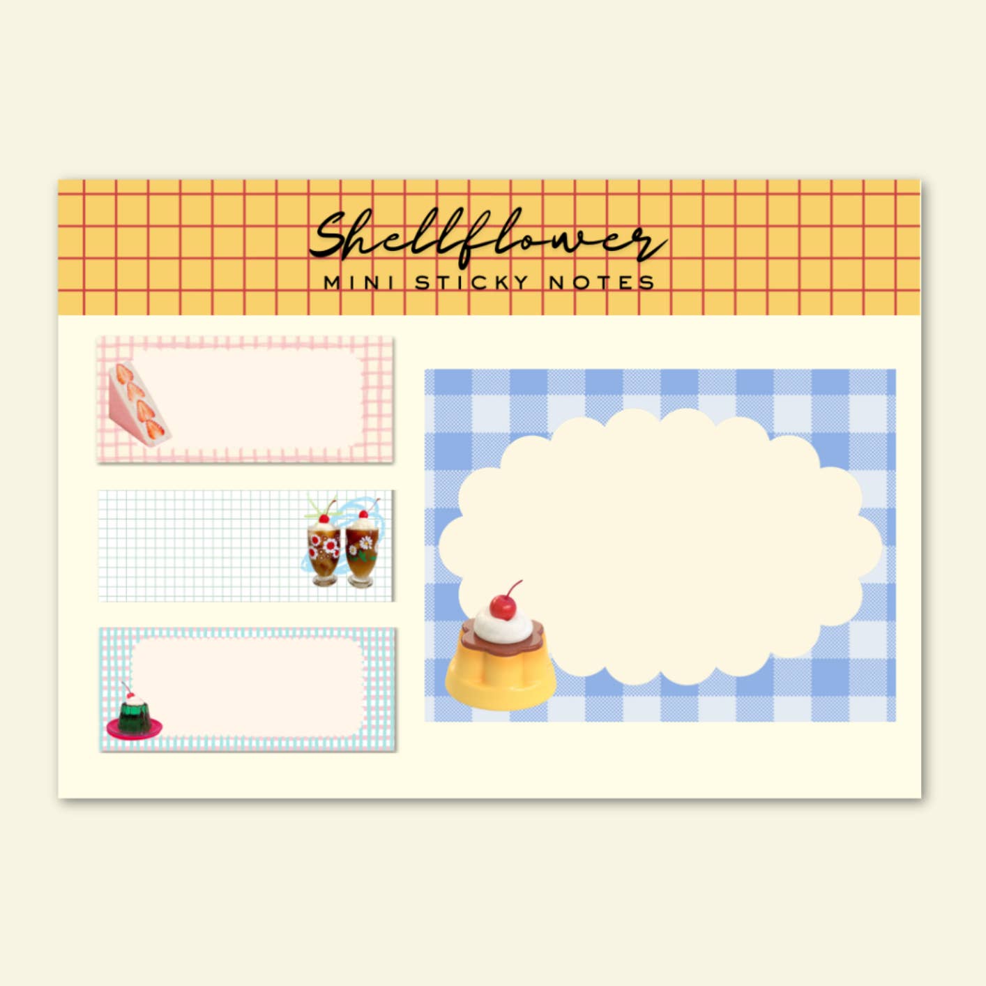 Dessert Themed Sticky Notes