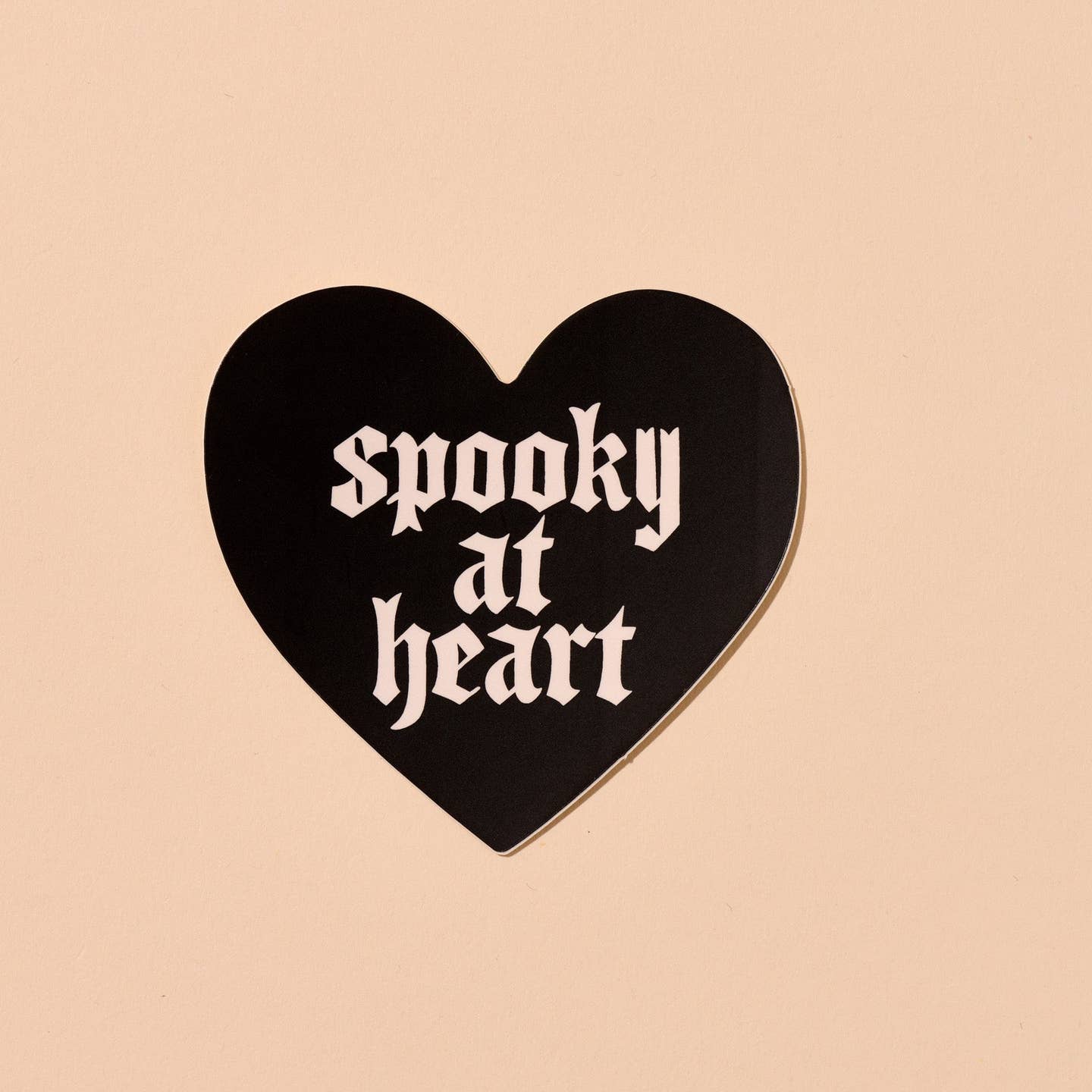 Spooky At Heart Sticker