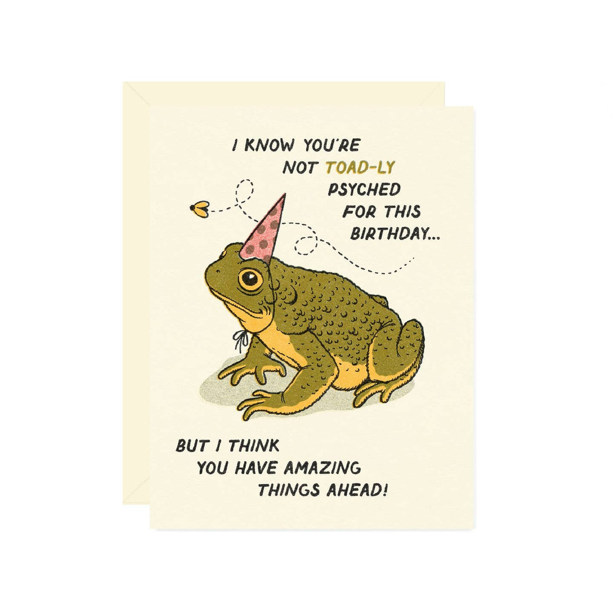 Toad-ly Amazing Birthday Card – Calliope Paperie