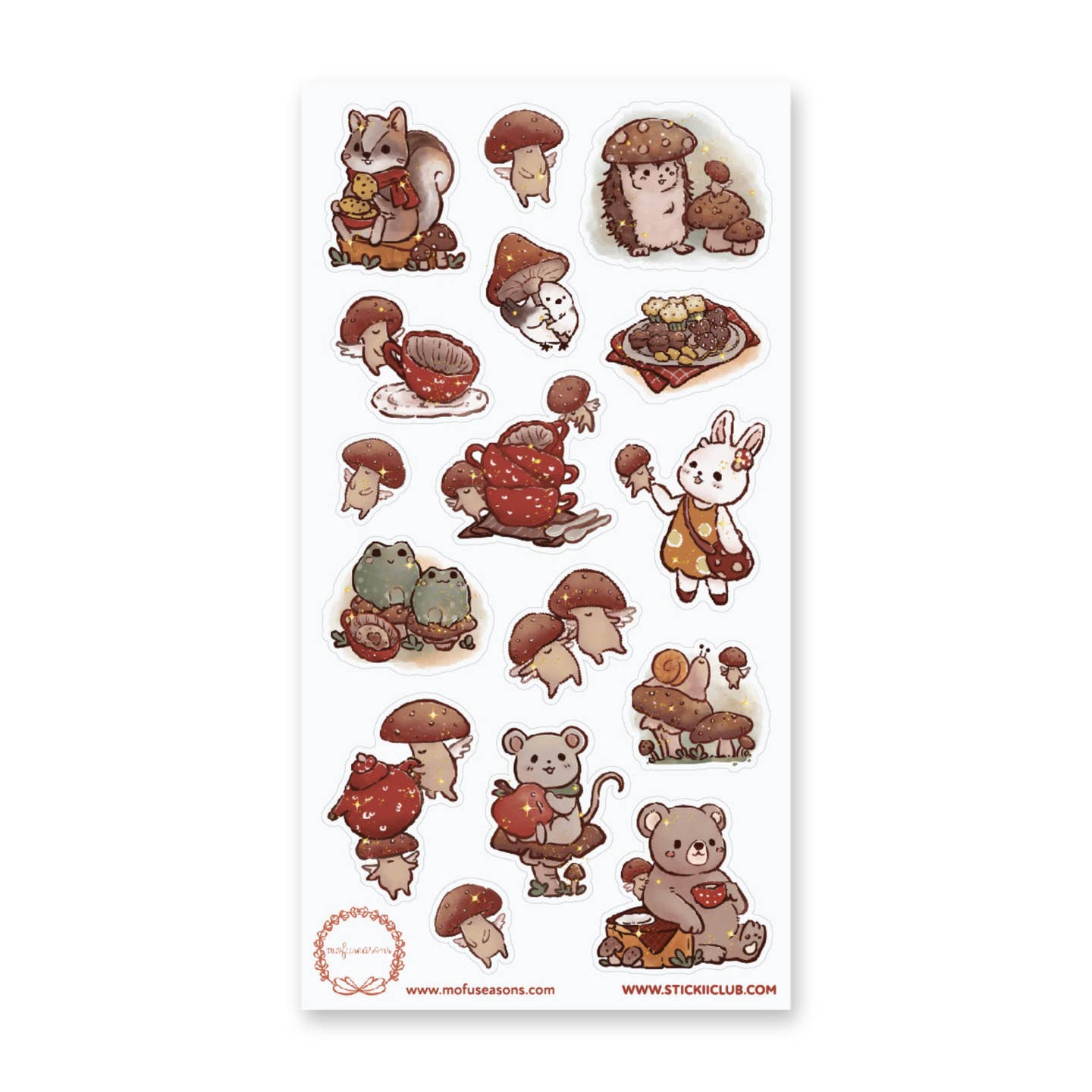 Forest Friends Sticker Sheet