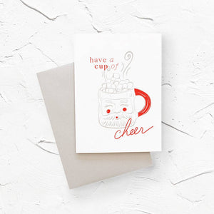 Cup Of Cheer Holiday Card