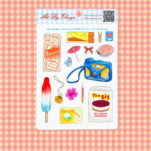 Summer Memory Sticker Sheet