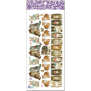 Rows Of Cats Sticker Sheet