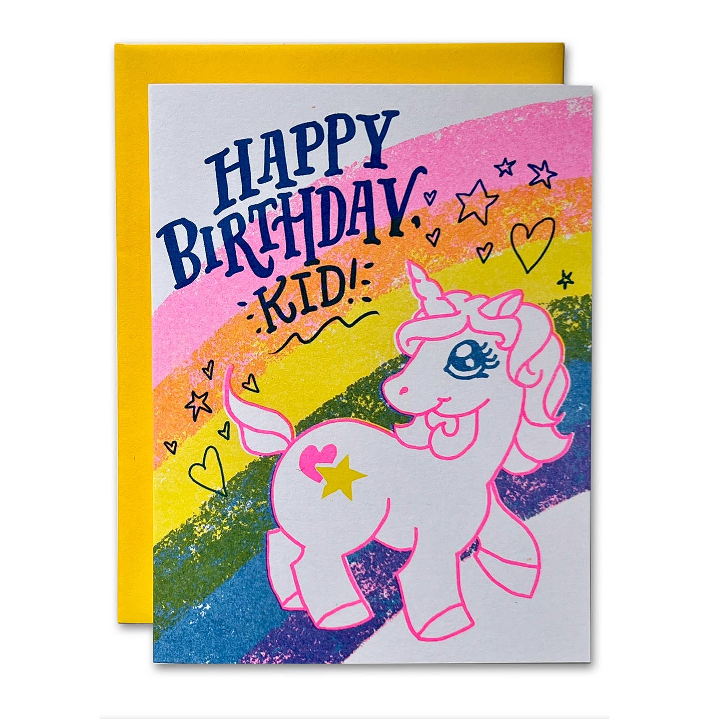 Happy Birthday Unicorn Card