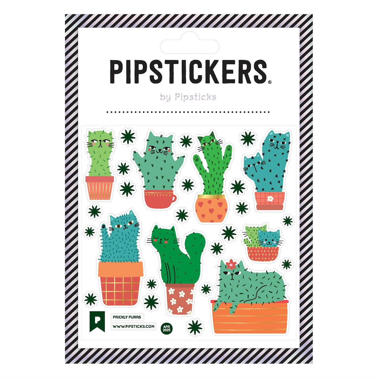 Prickly Purrs Stickers