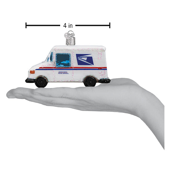 USPS Mail Truck Ornament