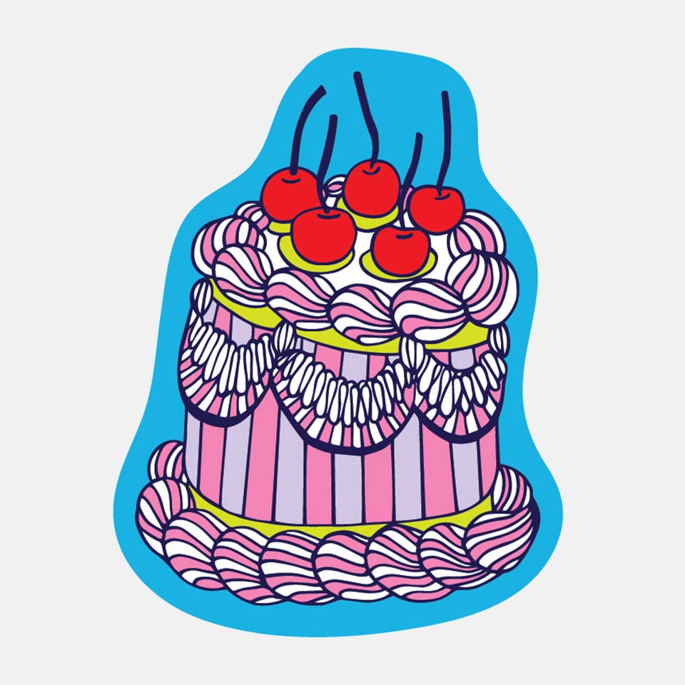 Layer Cake Sticker