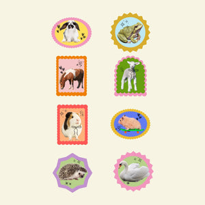 Animal Washi Sticker Flakes