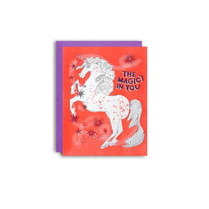 Magic's In You Encouragement Card