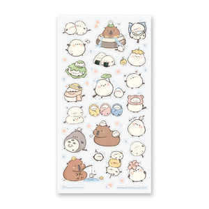 Capy & Birdy Besties Sticker Sheet