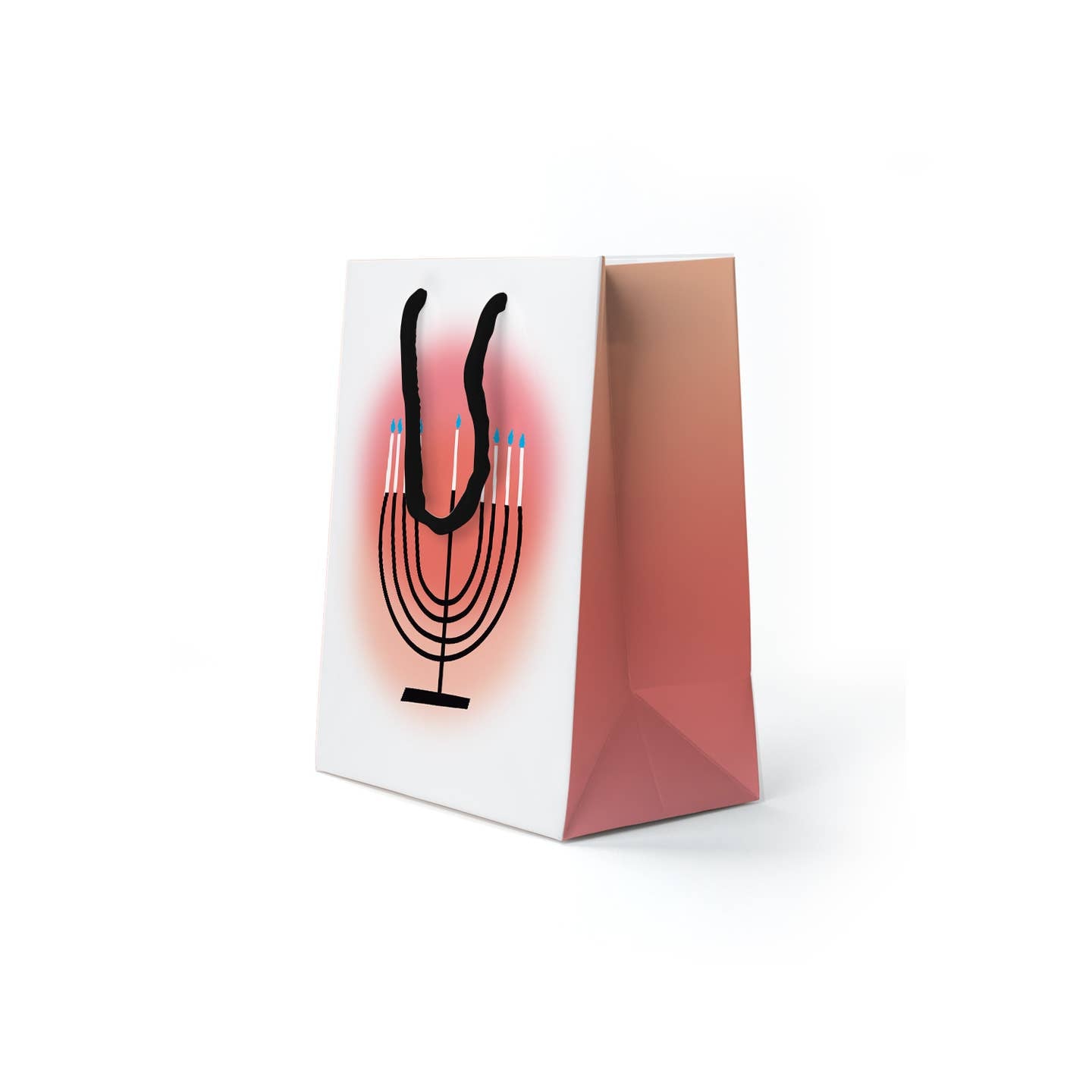 Sunset Menorah Gift Bag