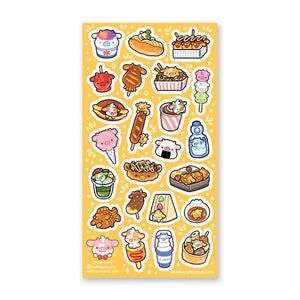 Cow Konbini Sticker Sheet