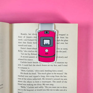 Flip Phone Magnetic Bookmark