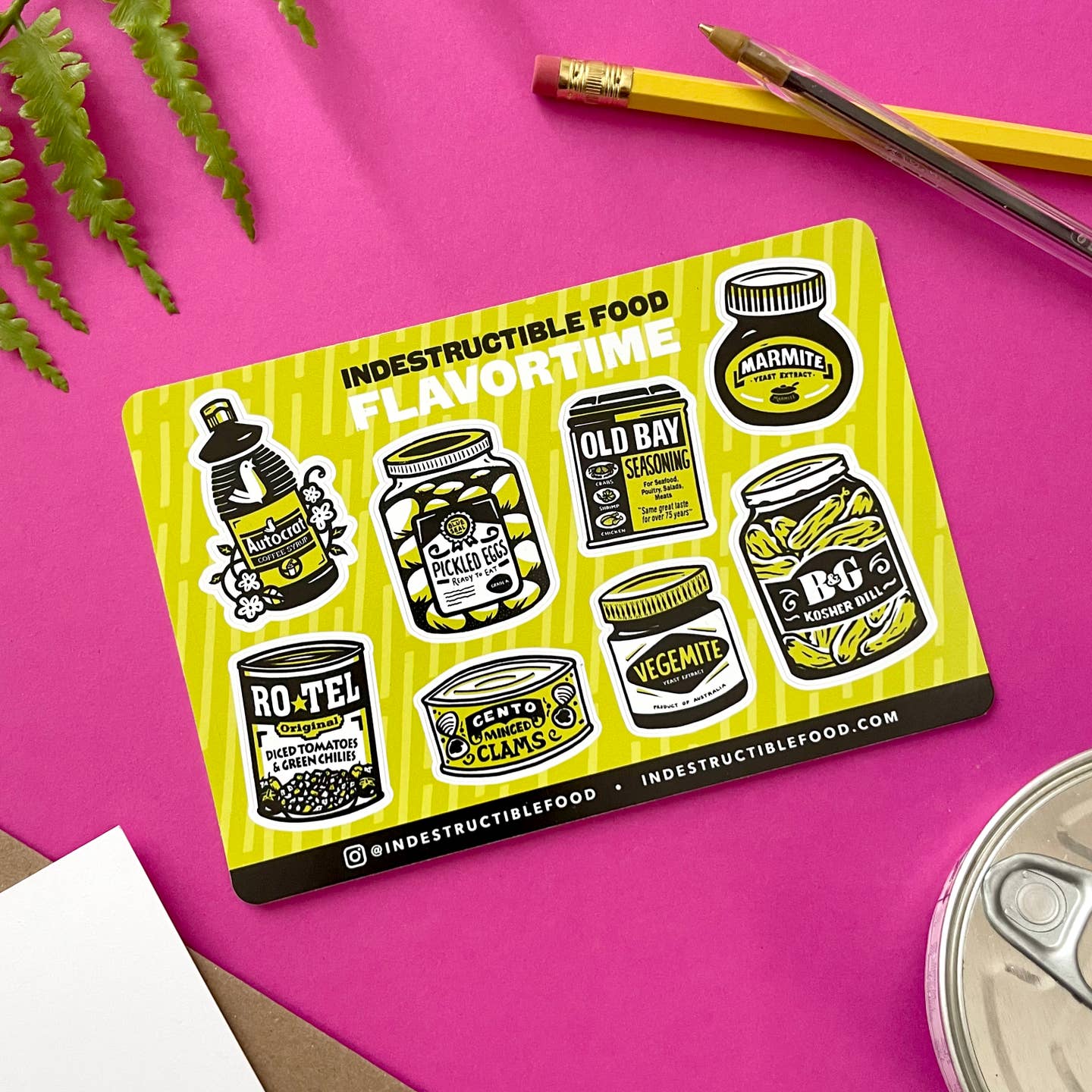 Flavortime Sticker Sheet
