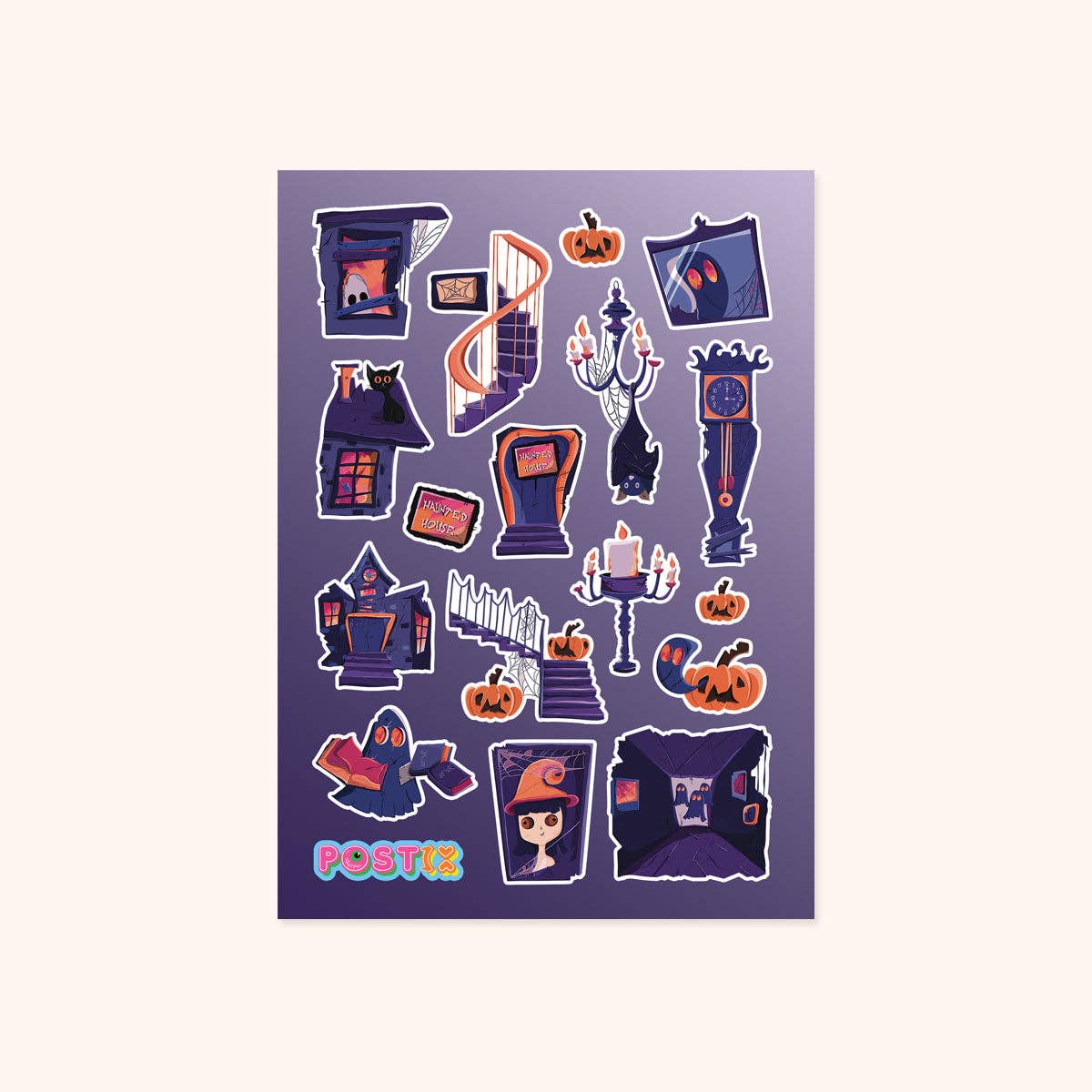 Home Scream Home Sticker Sheet