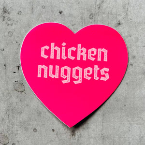 Chicken Nuggets Love Sticker