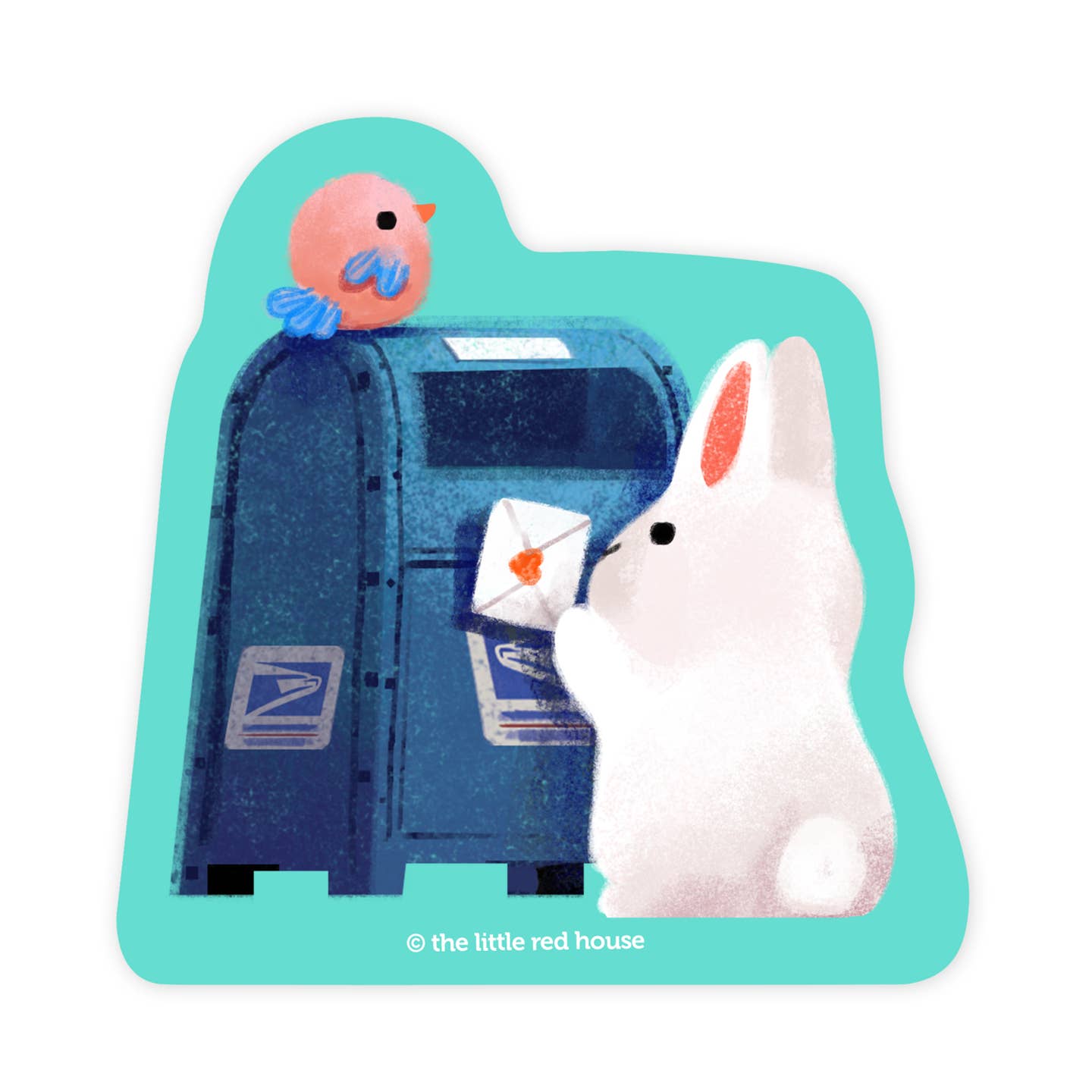 Bunny Mail Sticker