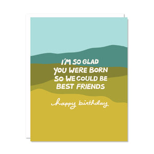 Best Friends Birthday Card