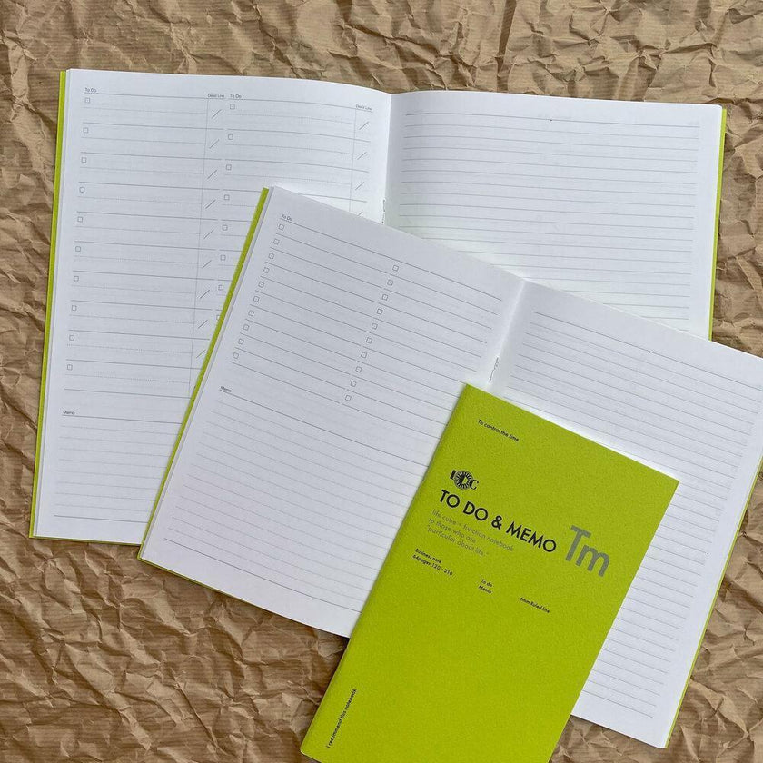 Luddite To Do & Memo Notebook