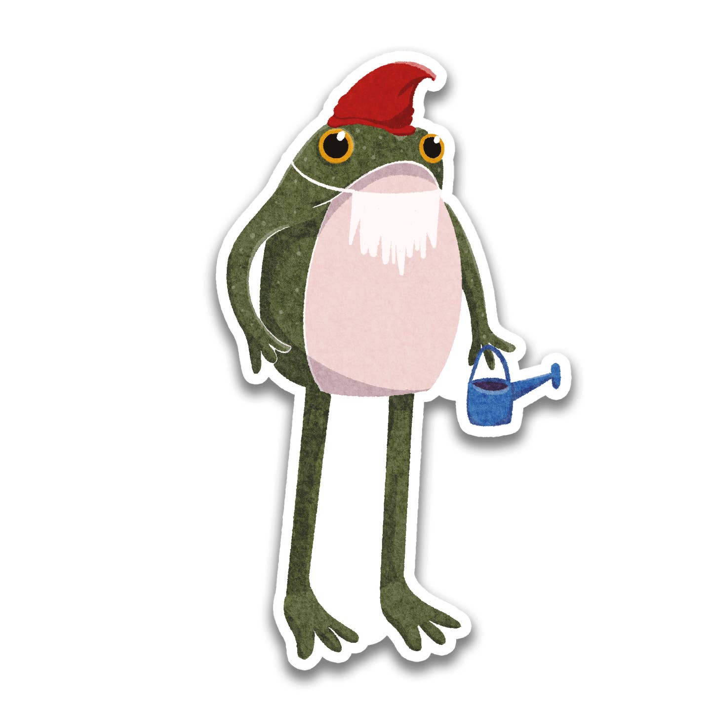 Gnome Froggy Sticker