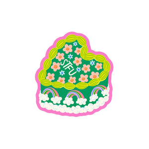 STFU Cake Sticker