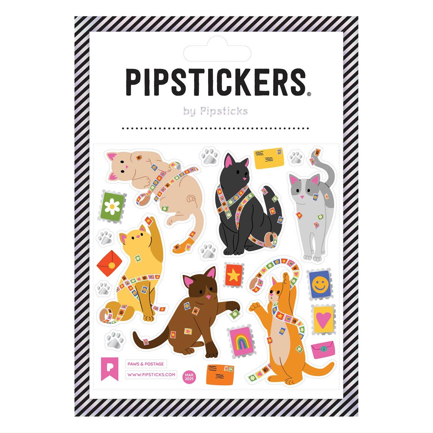 Paws & Postage Stickers
