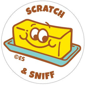 Buttered Popcorn Scratch & Sniff Sticker Sheet