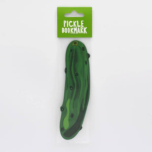 Die-Cut Pickle Bookmark