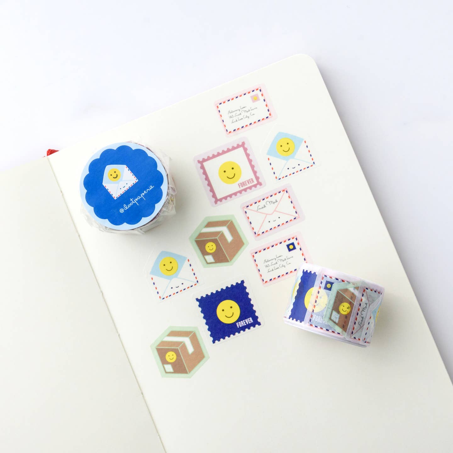 Snail Mail Petal Washi Tape